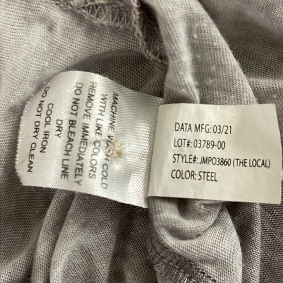 Johnnie-O Hangin’Out Men’s Heather Grey Pullover Polo Shirt Dallas Cowboys Sz XL - Picture 9 of 9